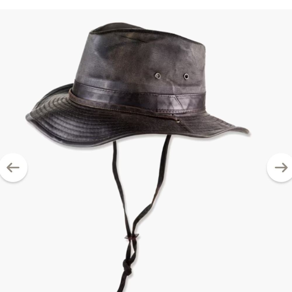NWT Dorfman Hat Company Weathered Outback Hat